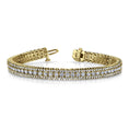 Load image into Gallery viewer, Flashy Prong Set Diamond Bracelet
