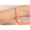 Load image into Gallery viewer, Flower Link Diamond Bracelet
