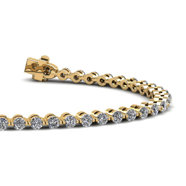 Classic Prong Set Diamond Tennis Bracelet