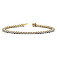 Load image into Gallery viewer, Classic Prong Set Diamond Tennis Bracelet
