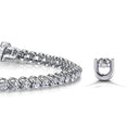 Load image into Gallery viewer, Scoop Link Diamond Tennis Bracelet
