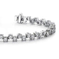 Load image into Gallery viewer, Zig Zag Diamond Bracelet
