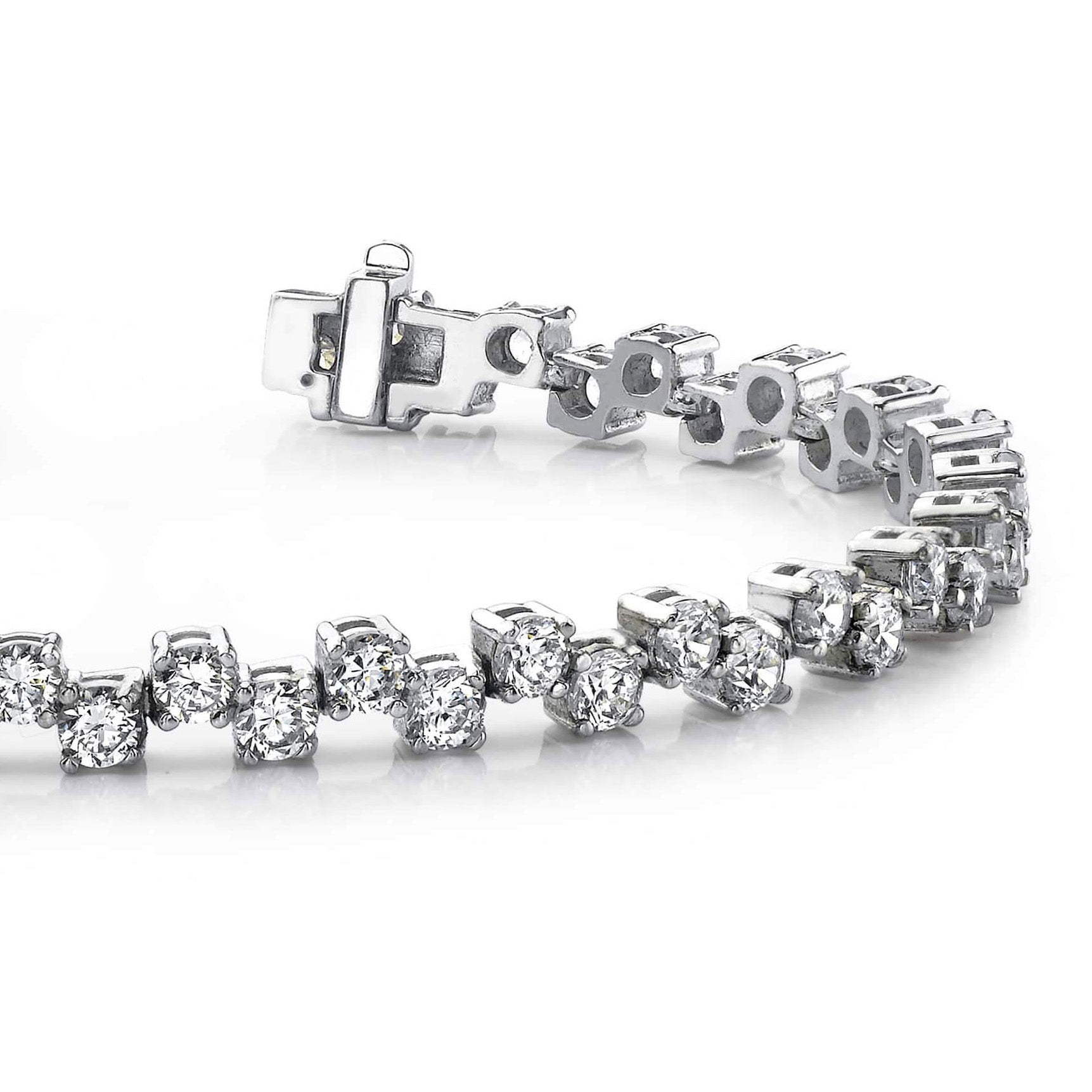 Zig Zag Diamond Bracelet