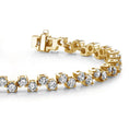 Load image into Gallery viewer, Zig Zag Diamond Bracelet
