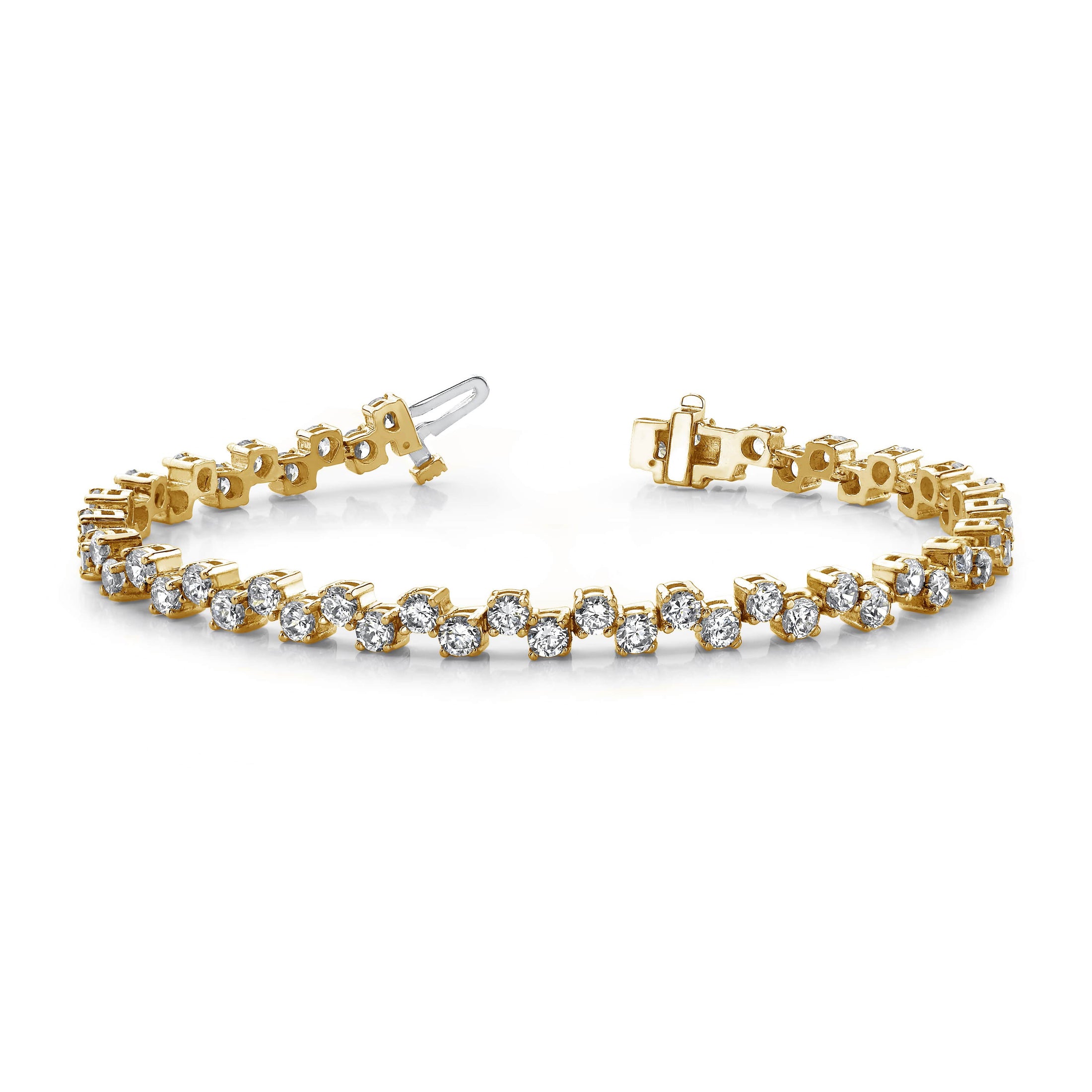 Zig Zag Diamond Bracelet