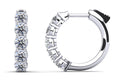 Load image into Gallery viewer, Hypnotic Diamond Hoop Earrings Style
