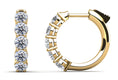 Load image into Gallery viewer, Hypnotic Diamond Hoop Earrings Style
