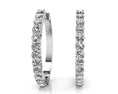 Load image into Gallery viewer, Must Have Diamond Hoop Earrings
