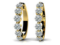 Load image into Gallery viewer, Essential Diamond Hoop Earrings
