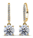 Load image into Gallery viewer, Brilliance Diamond Drop Earrings
