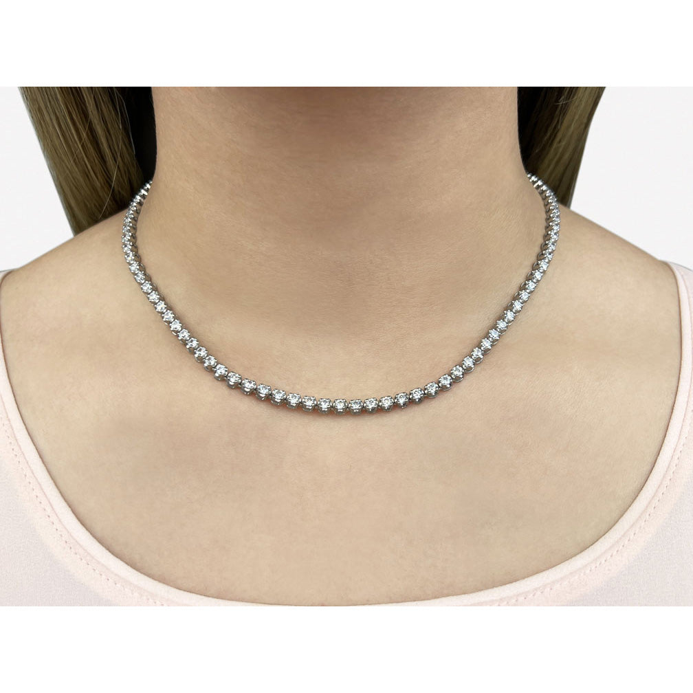 Classic Riviera Tennis Necklace