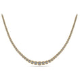 Load image into Gallery viewer, Diamond Crown Tennis Necklace
