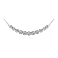 Load image into Gallery viewer, Classic Strand Necklace With Graduated Diamonds And Chain
