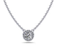 Load image into Gallery viewer, Enchanting Halo Diamond Pendant
