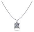 Load image into Gallery viewer, Perfect Princess Diamond Pendant
