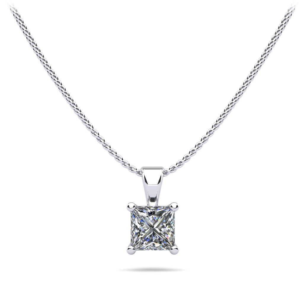 Perfect Princess Diamond Pendant