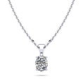 Load image into Gallery viewer, Oval Shaped Classic Diamond Pendant
