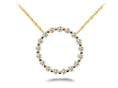 Load image into Gallery viewer, Stunning Diamond Circle Pendant
