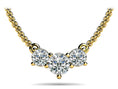 Load image into Gallery viewer, Three Stone Horizontal Diamond Pendant
