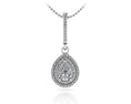 Load image into Gallery viewer, Vintage Teardrop Diamond Pendant
