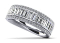 Load image into Gallery viewer, Round And Baguettes Brilliance Anniversary Ring
