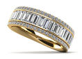 Load image into Gallery viewer, Round And Baguettes Brilliance Anniversary Ring
