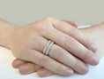 Load image into Gallery viewer, Round And Baguettes Brilliance Anniversary Ring
