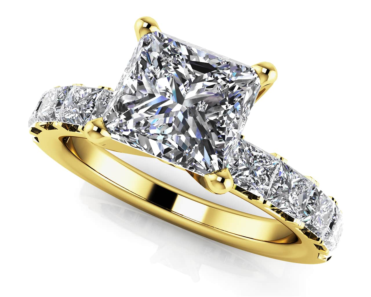 Princess Allure Engagement Ring