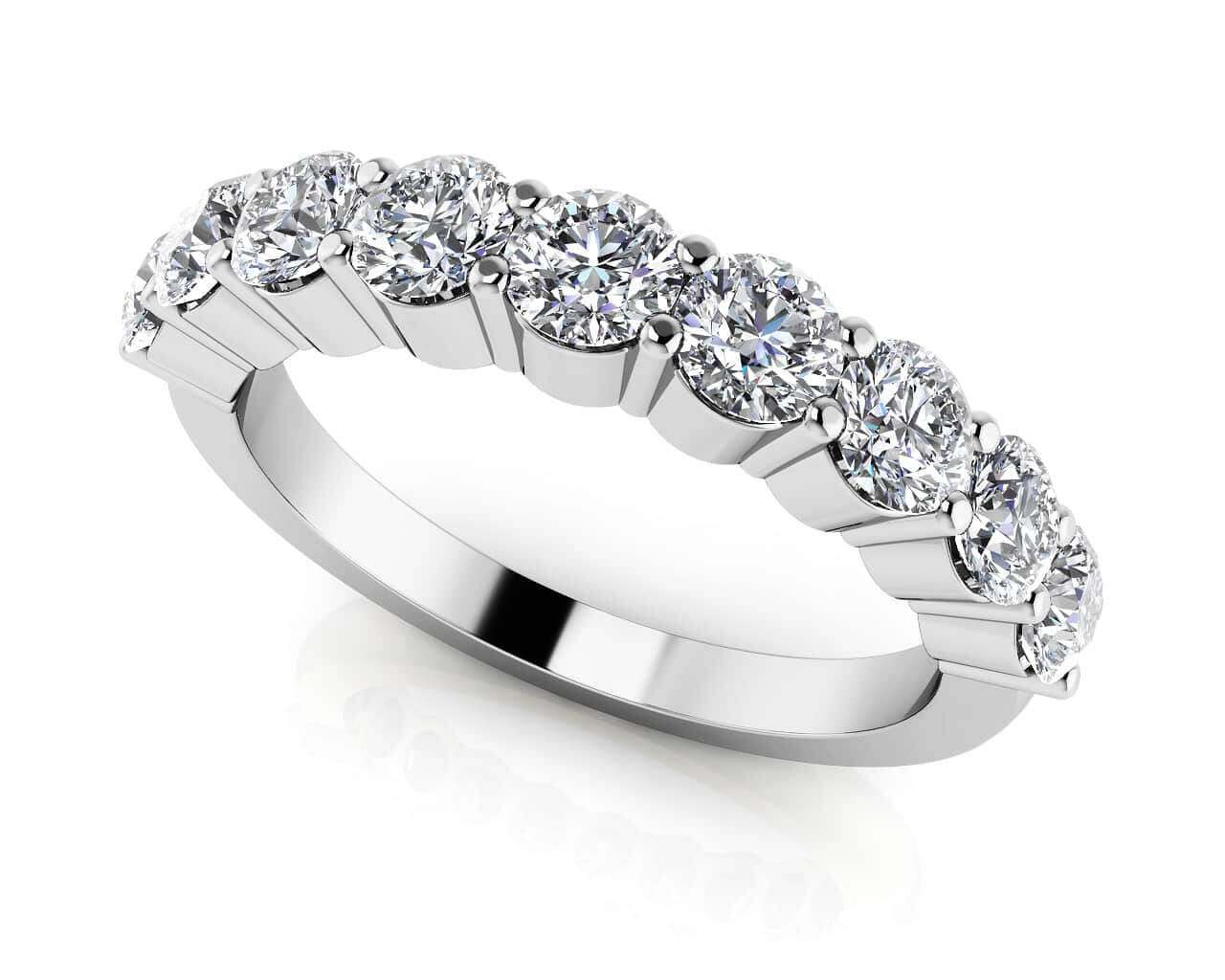 Gleaming Brilliance Diamond Anniversary Ring