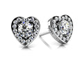 Load image into Gallery viewer, Diamond Heart Studs
