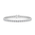 Load image into Gallery viewer, Lab Grown Diamond Tennis Bracelet in 14k White Gold
