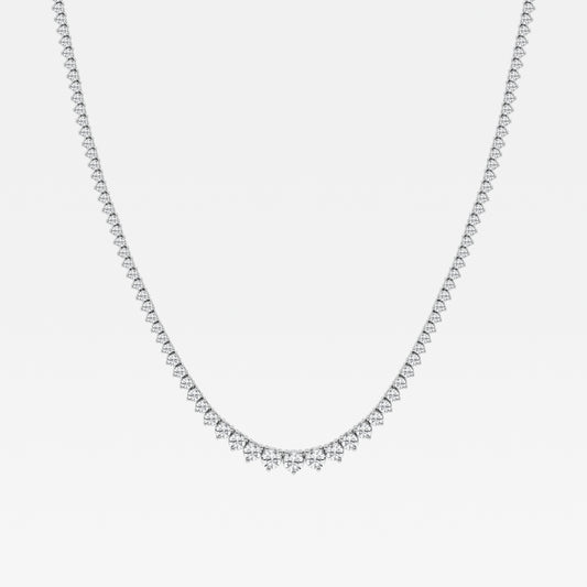 Lab Grown Diamond Rivera Necklace in 14k White Gold