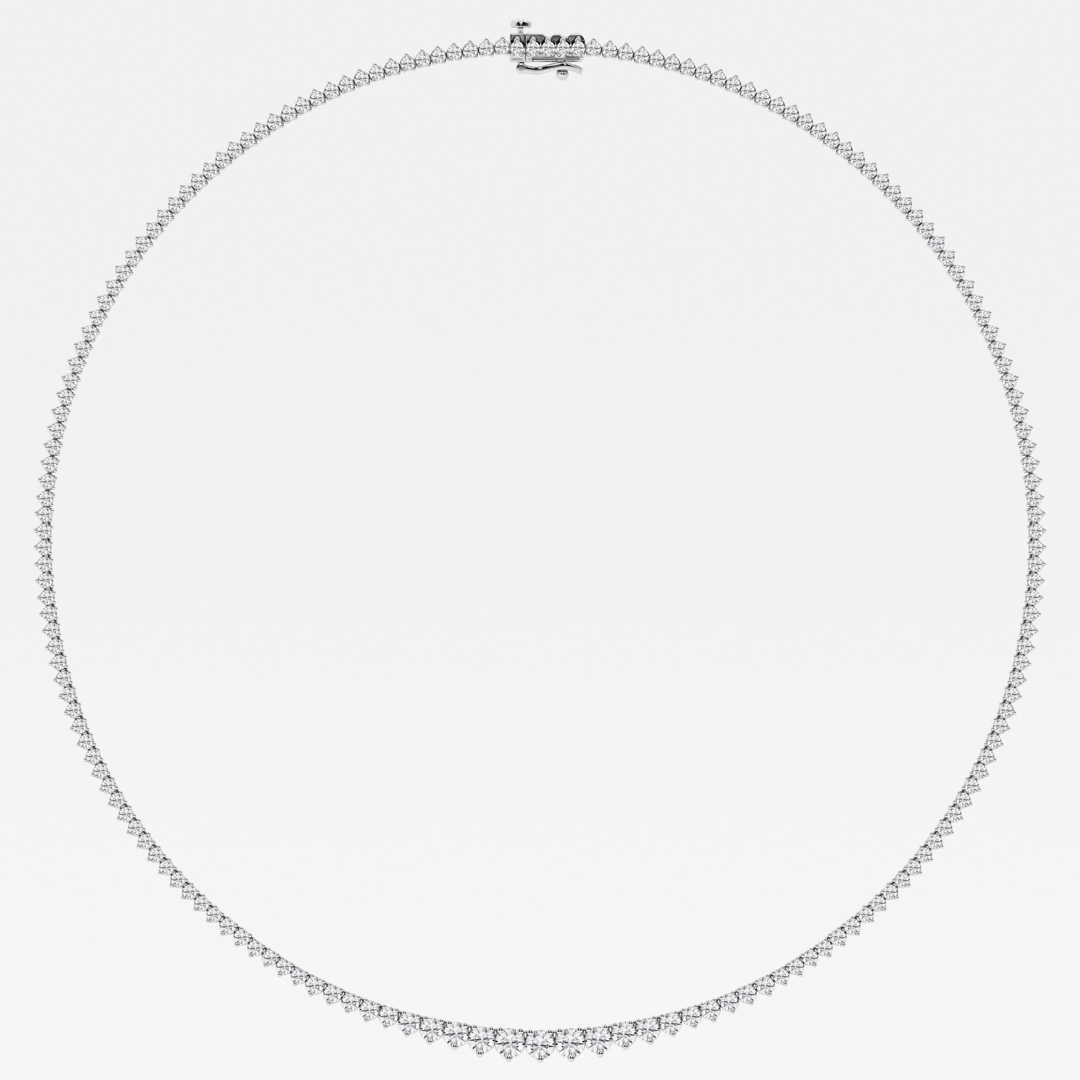 Lab Grown Diamond Rivera Necklace in 14k White Gold