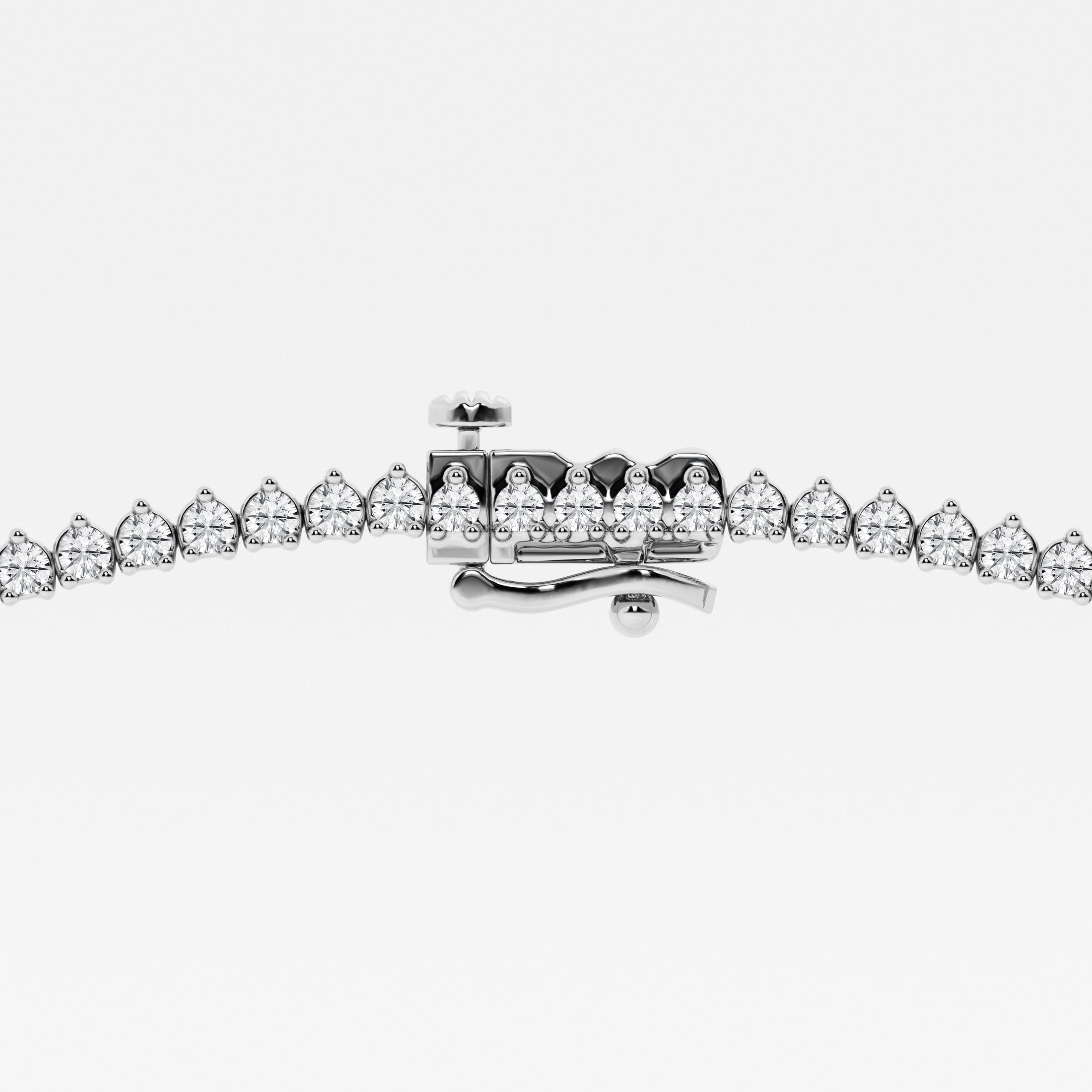 Lab Grown Diamond Rivera Necklace in 14k White Gold