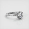 Load and play video in Gallery viewer, Enchanting Halo Diamond Engagement Wedding Ring
