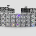 Load and play video in Gallery viewer, Classic Three Row Diamond Bracelet
