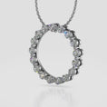 Load and play video in Gallery viewer, Stunning Diamond Circle Pendant
