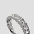 Load and play video in Gallery viewer, Vintage Diamond Anniversary Ring
