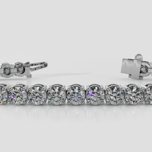 Ultimate Tennis Bracelet With Side Stones