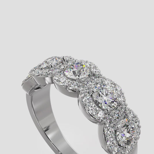 Charming Flowers Anniversary Band