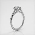 Load and play video in Gallery viewer, Romantic Pear Shaped Halo Diamonds Bridal Set
