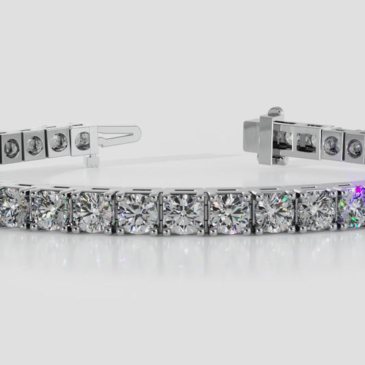 Classic 4 Prong Tennis Bracelet