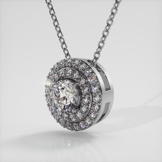 Surrounded By Sparkle Diamond Pendant