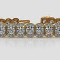 Load and play video in Gallery viewer, Halo Vintage Diamond Bracelet
