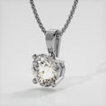 Load and play video in Gallery viewer, Be Mine Diamond Solitaire Pendant
