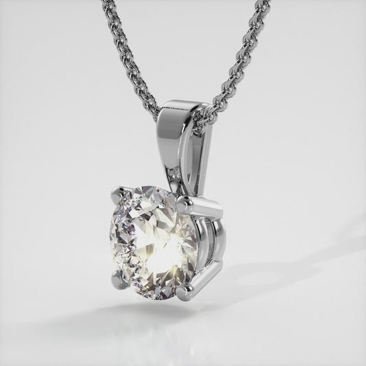 Be Mine Diamond Solitaire Pendant