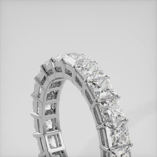 Princess Cut Diamonds Classic Eternity Ring