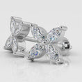 Load and play video in Gallery viewer, Marquise Shape Diamond Stud Earrings
