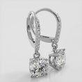 Load and play video in Gallery viewer, Brilliance Diamond Drop Earrings
