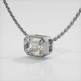 Load and play video in Gallery viewer, Evening Emerald Diamond Pendant
